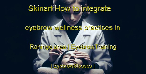 Skinart How to integrate eyebrow wellness practices in Rahinge area | EyebrowTraining | EyebrowClasses | SkinartTraining-Estonia